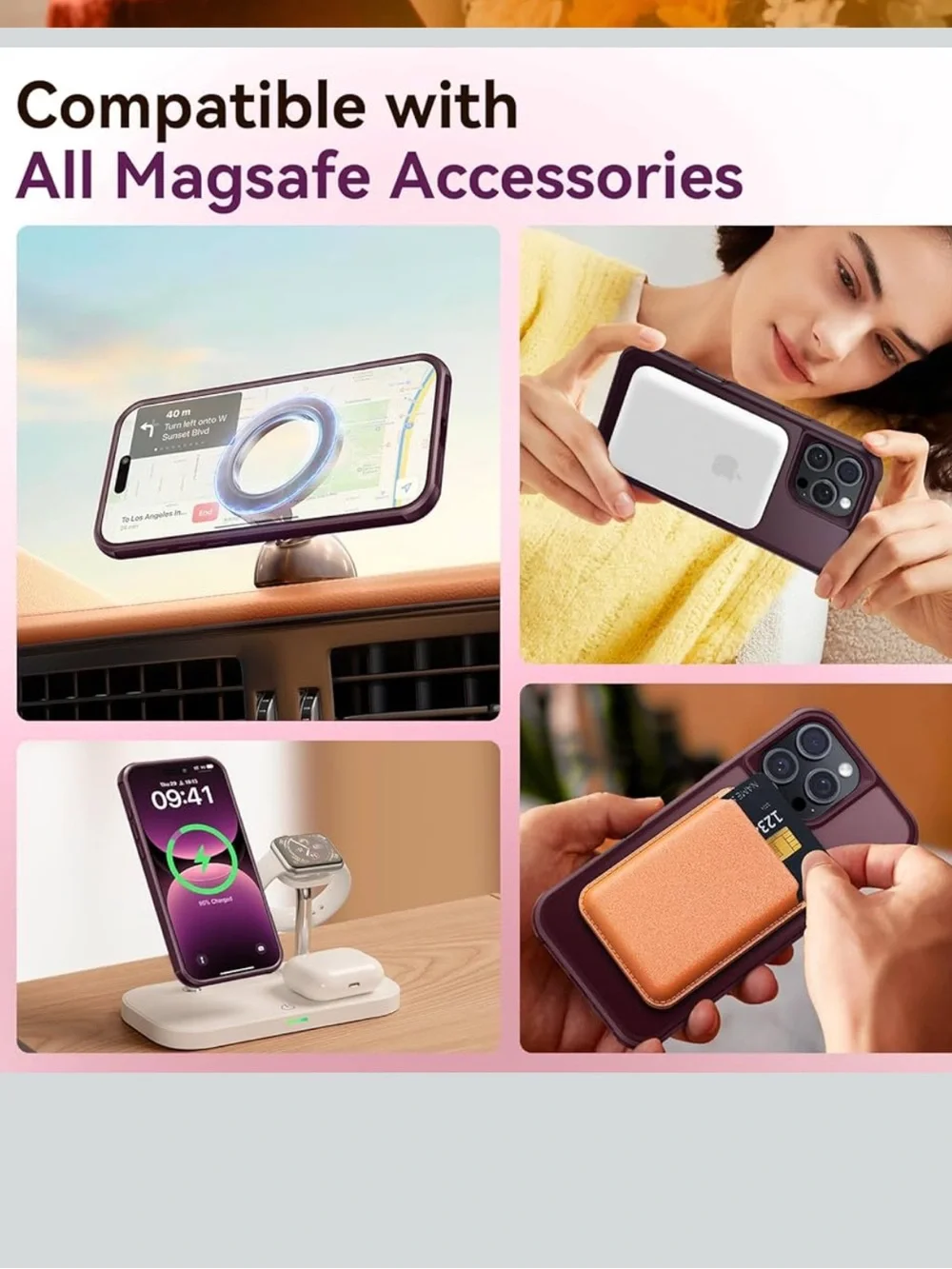 360 Spin Magnetic Stand (Pro-Version) for iPhone 16 Pro Case